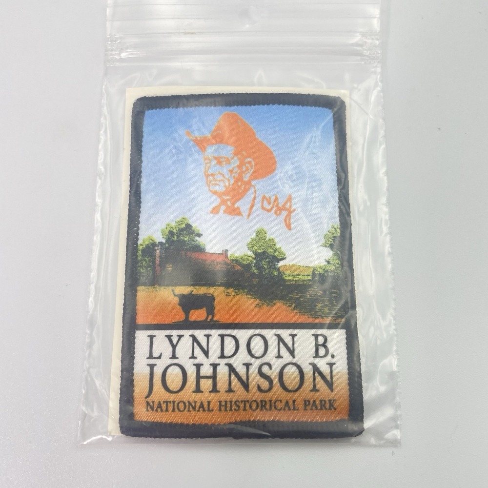 NIP President Lyndon B. Johnson National‎ Historical Park NHP Souvenir Patch